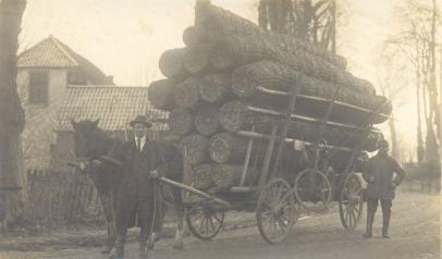 Auf dem Wege zur Ablieferung 1925