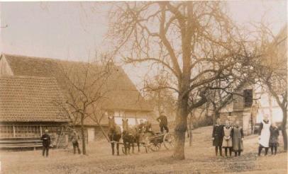 Der Hof Volksen Nr.1, heute Wolter um 1930